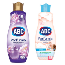 ABC 1440 ml x 2 Konsantre Yumuşatıcı Gizemli Lotus+Sensitive