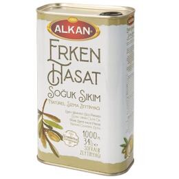 Alkan 1 lt Teneke Erken Hasat Zeytinyağı