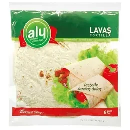 Aly Tortilla 6’lı 390 gr Lavaş