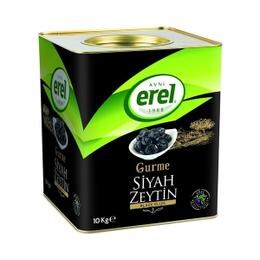 Avni Erel Seçme Yağlı Siyah Zeytin 10 kg