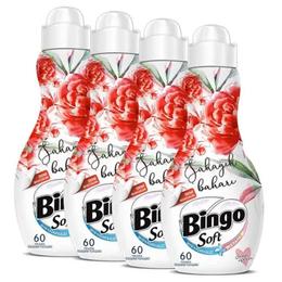 Bingo Soft Şakayık Baharı 4×1440 ml Çamaşır Yumuşatıcı