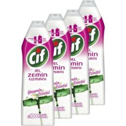 Cif Zemin Uzmanı Yasemin Esintisi 4×750 ml Yüzey Temizleyici