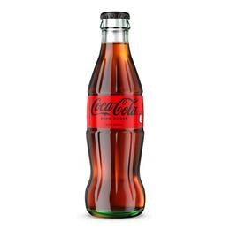 Coca Cola 250 ml Şekersiz Cam Şişe Kola