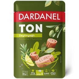 Dardanel 80 gr Poşet Zeytinyağlı Ton Balığı