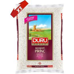 Duru Basmati Pirinç Paketi 1 kg x 3 Adet Bulgur