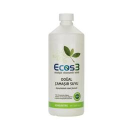 Ecos3 Ekolojik 2×1000 ml Doğal Çamaşır Suyu