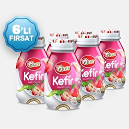 Eker 6×200 ml Çilekli Kefir