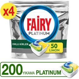 Fairy Platinum 200 Tablet Bulaşık Makinesi Deterjanı