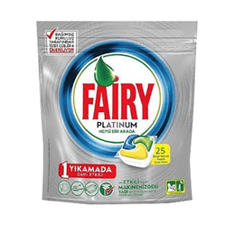 Fairy Platinum 25 Adet Bulaşık Makinesi Tableti