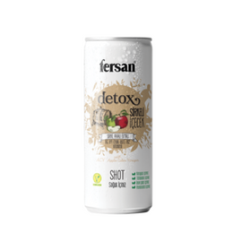 Fersan 250 ml Detox Sirke Analı Elmalı Gazlı İçecek