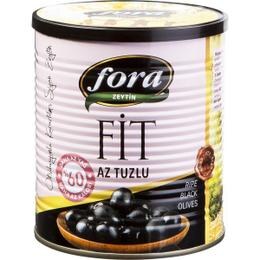 Fora Fit Az Tuzlu Az Yağlı 430 gr Siyah Zeytin