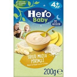 Hero Baby 200 gr Sütlü Muzlu Pirinçli Ek Besin Maması