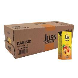 Juss 27×200 ml Karışık Cooler Meyve Suyu