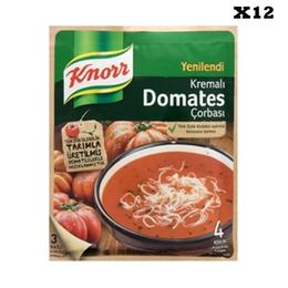 Knorr 12×63 gr Kremalı Domates Çorbası