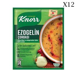 Knorr Klasik Çorba Serisi Ezogelin Çorbası 65 gr 12’li Paket
