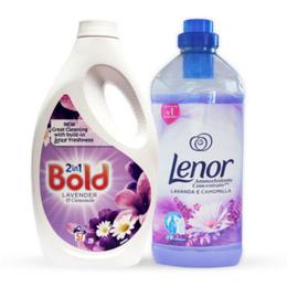 Lenor Lavanta Papatya 1995 ml Sıvı Deterjan ve Lavanta Papatya 1750 ml Yumuşatıcı Set