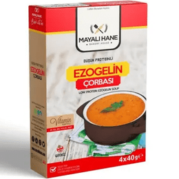 Mayalı Hane Düşük Proteinli 4×40 gr Ezogelin Çorbası