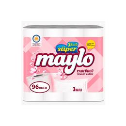 Maylo Süper Parfümlü 3 Katlı 96 Rulo Tuvalet Kağıdı