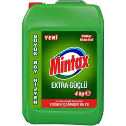 Mintax 4 lt Yoğun Çamaşır Suyu