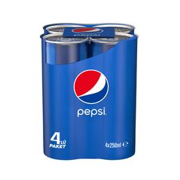 Pepsi 4×250 ml Özel Kutu Cola