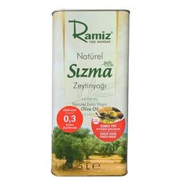 Ramiz 0,3 Asit 5 lt Sızma Zeytinyağı