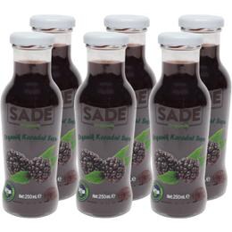 Sade Organik 6×250 ml Karadut Suyu