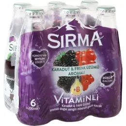 Sırma Karadut Ve Frenk Üzümlü B-Plus Vitamin 6*200 ml