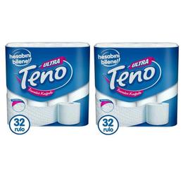 Teno Ultra 2×32’li Çoklu Paket Tuvalet Kağıdı