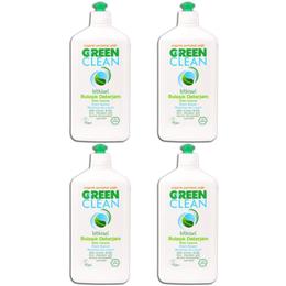 U Green Clean 4×500 ml Organik Portakal Yağlı Bitkisel Sıvı Bulaşık Deterjanı