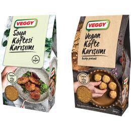 Veggy Soya Köftesi Karışımı 200 gr + Vegan Köfte Karışımı 200 gr