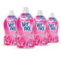 Vernel Max Taze Gül 4 x 1440 ml Konsantre Çamaşır Yumuşatıcısı